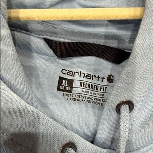 Carhartt Light Blue Relaxed Fit Hoodie